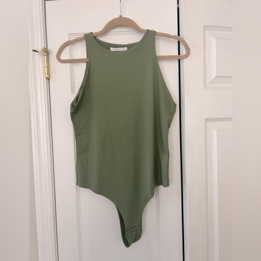 High neck sexy bodysuit